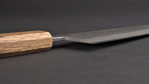 TADAFUSA GETSUMEN BLUE NO.2 SS CLAD NASHIJI GYUTO 210